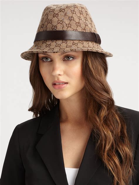 gucci fedora hats for women.